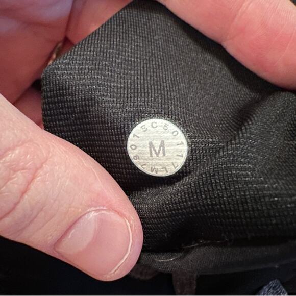 Lululemon T.H.E. Short *Linerless 7" in Heathered Texture Printed Grey Deep Coal - Picture 7 of 9